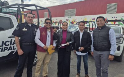 Actopan fortalece su seguridad pública con la incorporación de nueva patrulla