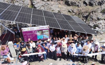 Inauguración de obra – Bombeo solar de agua potable en Benito Juárez
