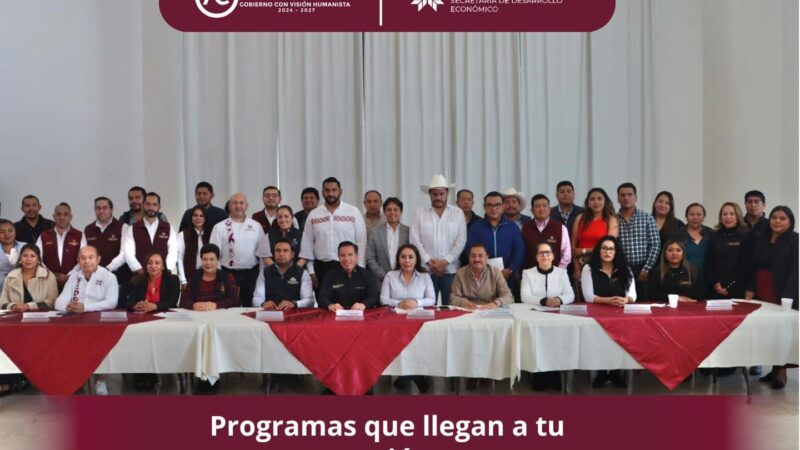 Actopan, sede de importante foro regional para el impulso económico