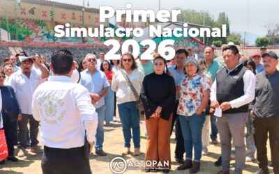 Primer simulacro nacional 2026