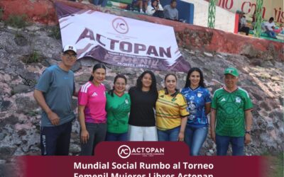Actopan, sede del “Mundial Social” de Fútbol Femenil