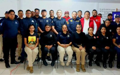 Capacitan a cuerpos de Protección Civil de la región en el municipio de Actopan