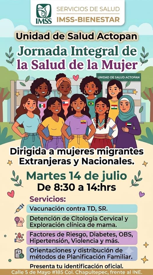 Jornada Integral de la Salud de la Mujer Migrante