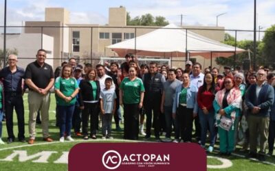 Inauguran cancha Mundial Social Fut 5 en Actopan para impulsar el deporte y la convivencia