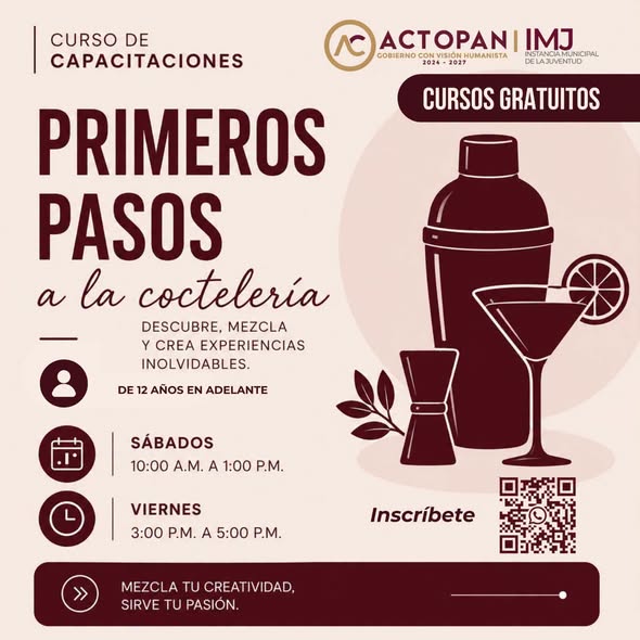 Clases de Coctelería