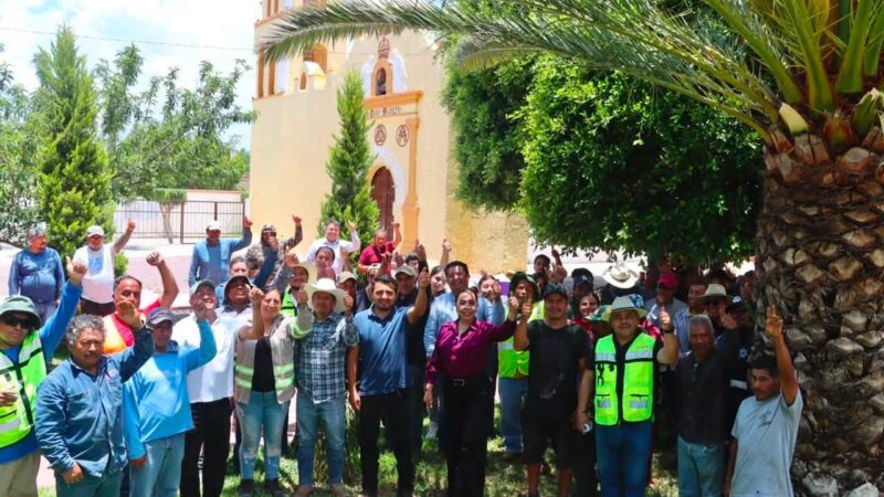 Gobierno de Actopan y vecinos alistan la comunidad de Dajiedhi para su feria patronal