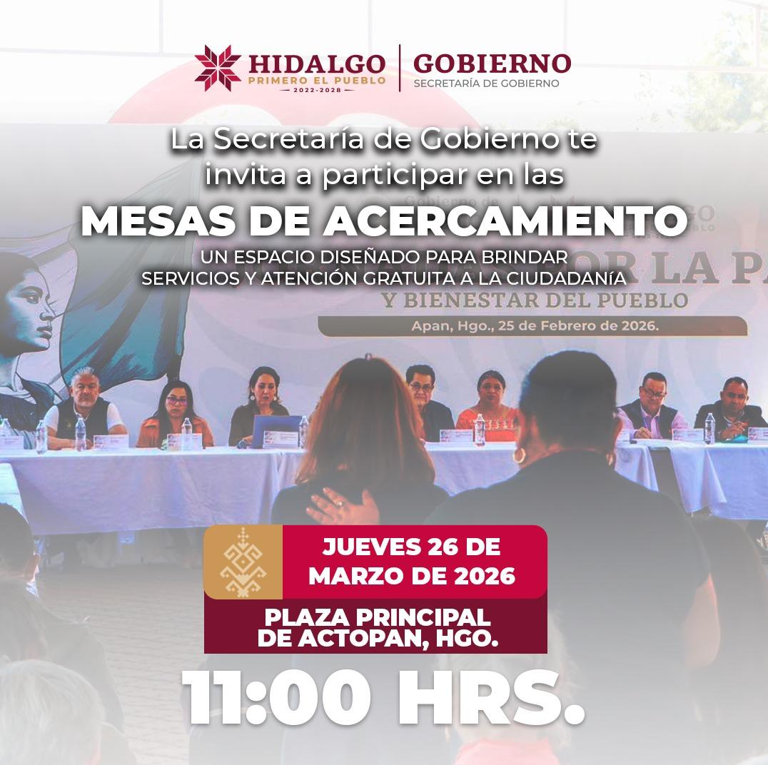 Mesas de Acercamiento