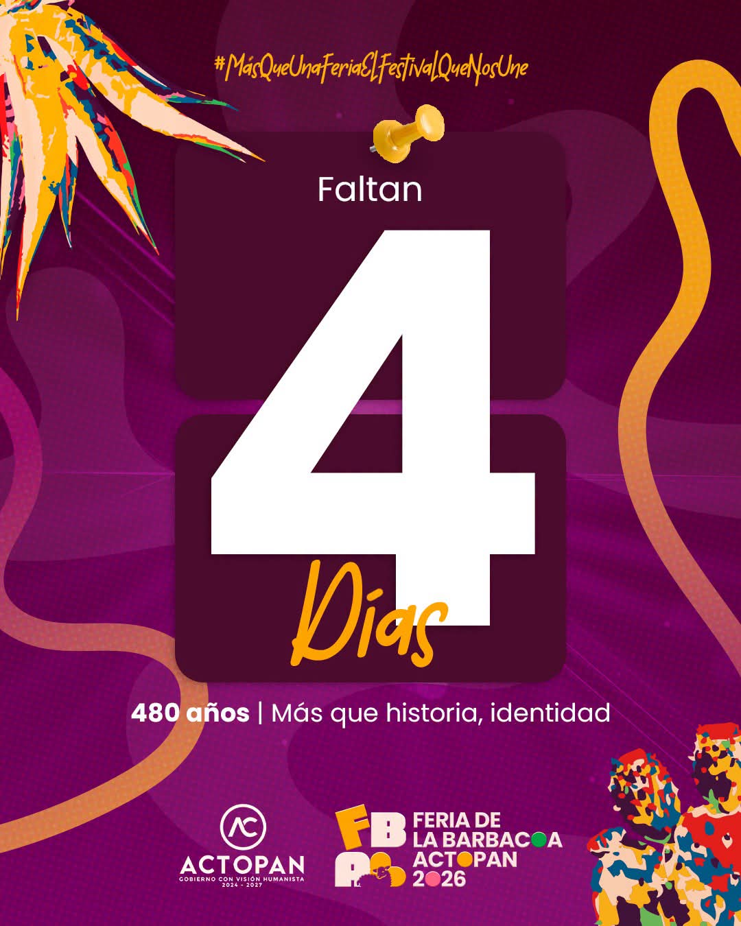 Faltan solo 4 días para la Feria de la Barbacoa Actopan 2026