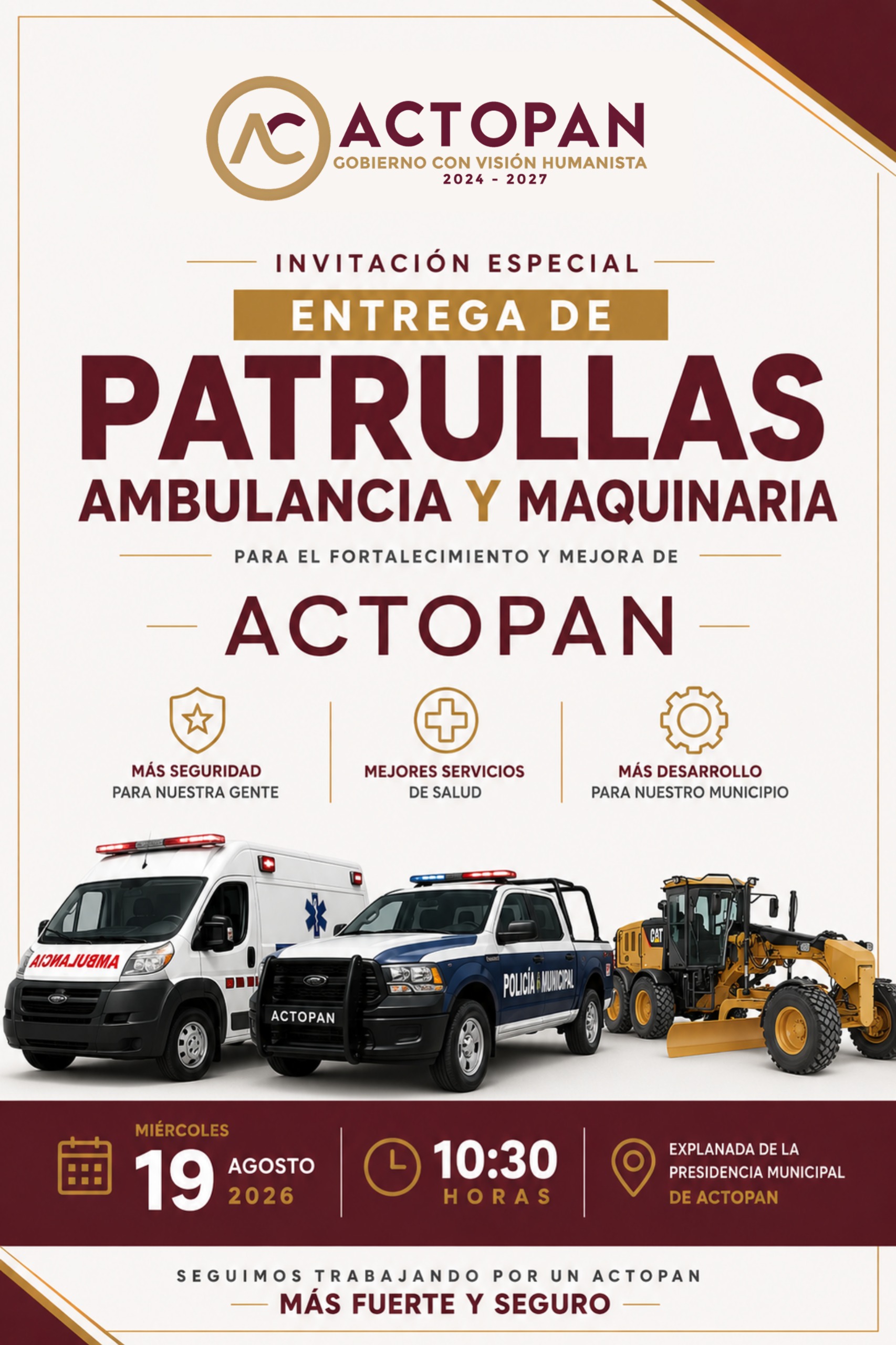 Entrega de equipamiento