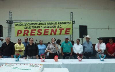 2° Aniversario de la Unión de Comerciantes para el Progreso de Actopan