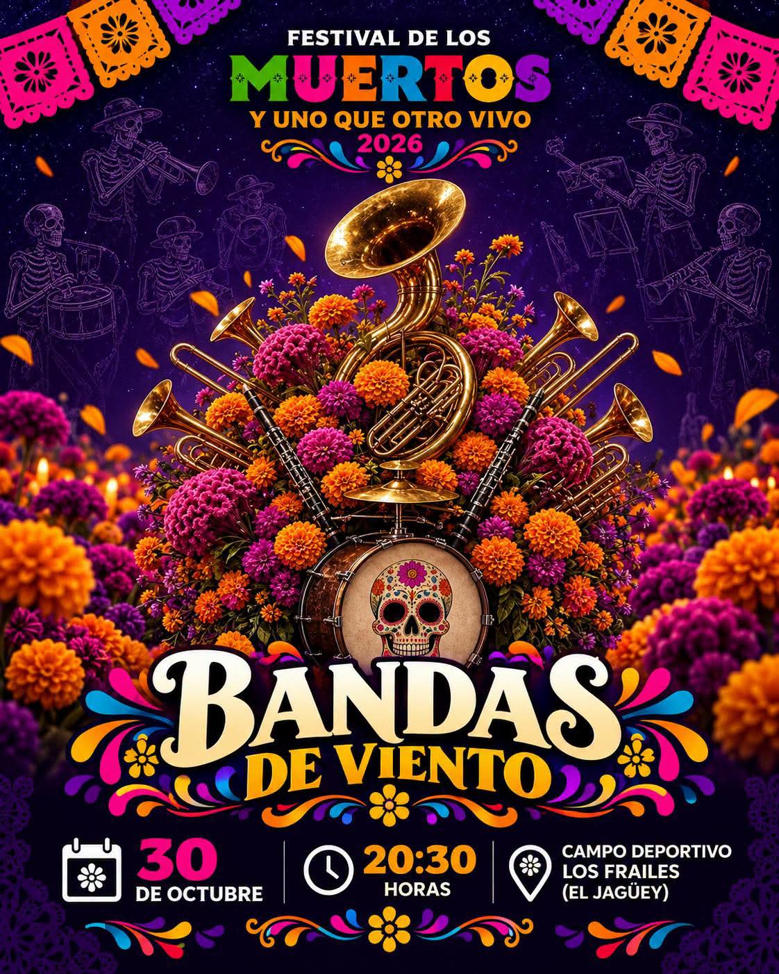 Festival de los Muertos y uno que otro Vivo